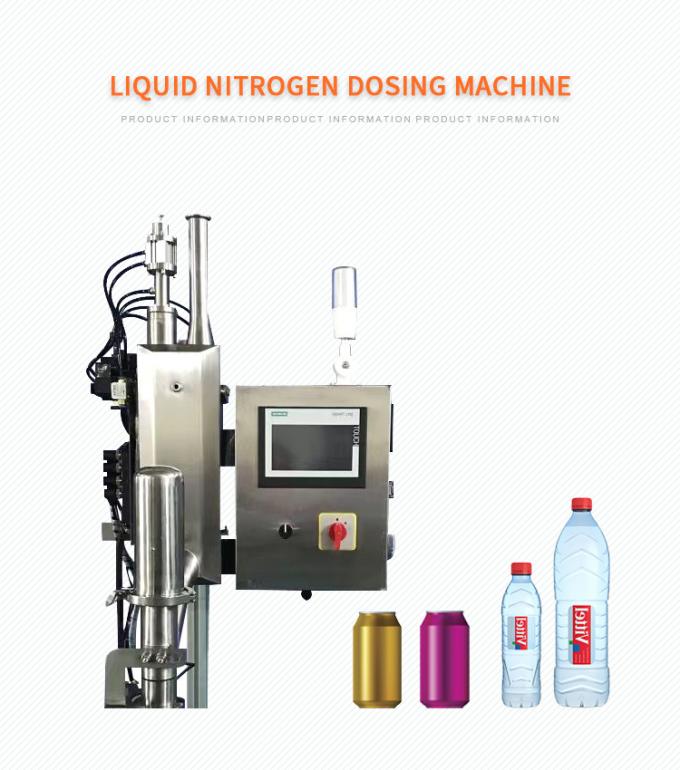 Injecteur à grande vitesse d'azote liquide de conservation des aliments d'huile dosant la machine pour le remplisseur 0