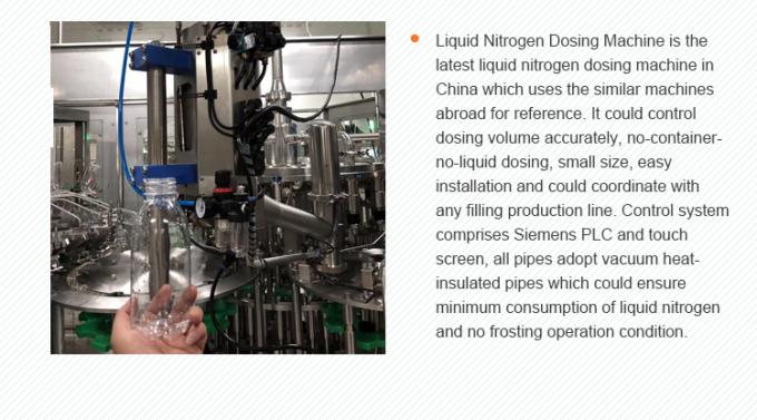 Injecteur à grande vitesse d'azote liquide de conservation des aliments d'huile dosant la machine pour le remplisseur 4